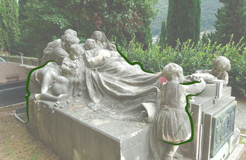 Кладбище Стальено в Генуе