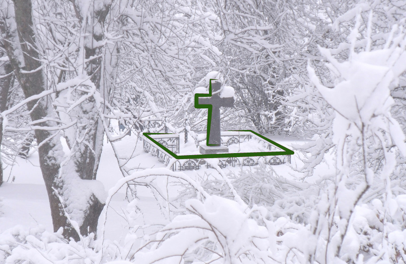 Уход за могилой после зимы