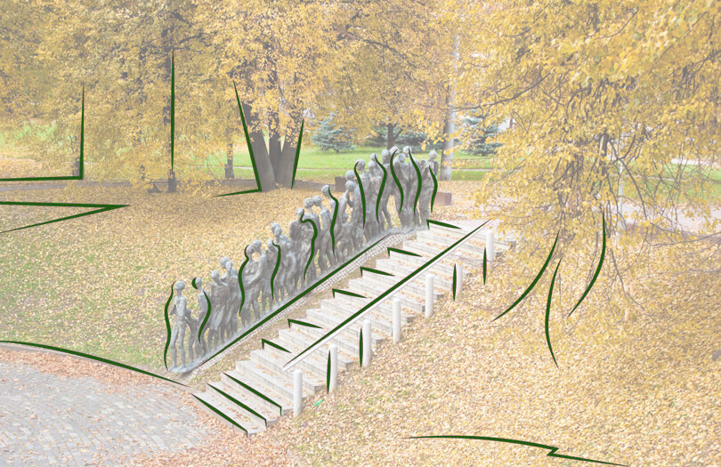 Митинг памяти и скорби у мемориального комплекса «Яма»