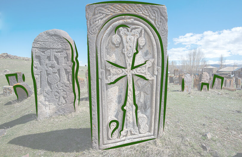 Особенности армянских христианских кладбищ