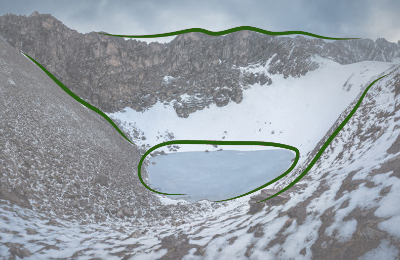 Озеро скелетов в Индии