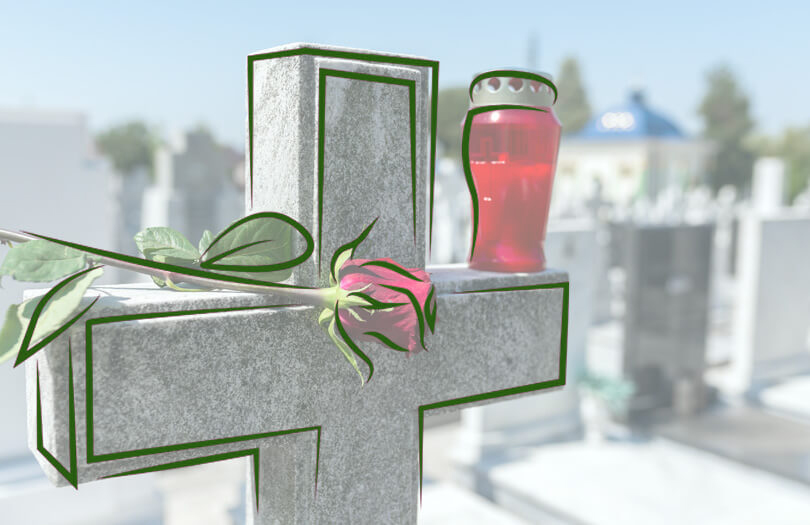 Памятник на кладбище: как установить и сохранить