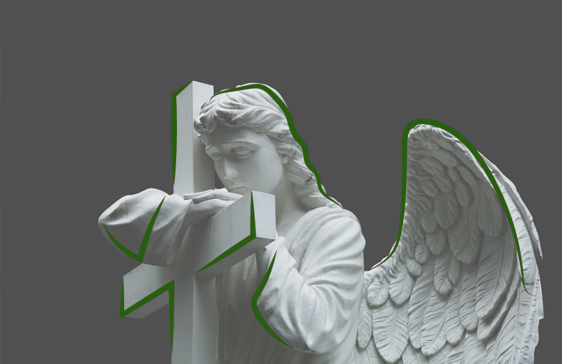 Памятник с ангелом Памятник с ангелом