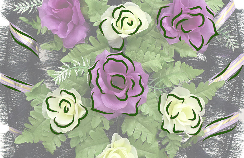 Формы венков на похороны