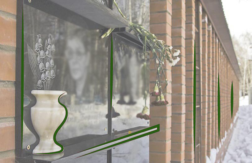 Колумбарные плиты – варианты оформления