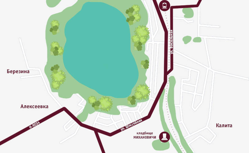 Кладбище агрогородка Михановичи в Минской области