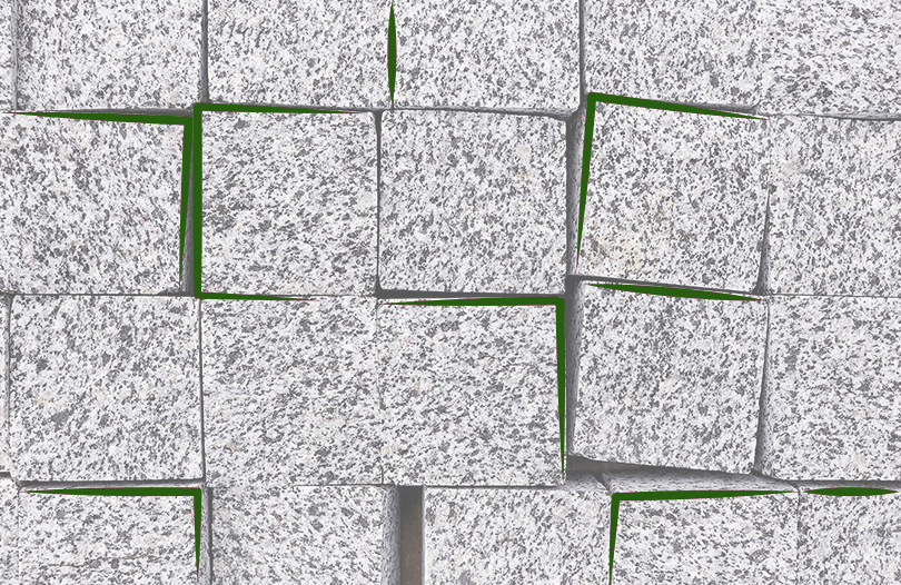 Благоустройство участка на кладбище – гранитная брусчатка