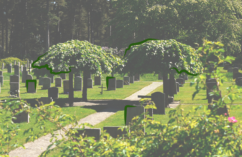 Лесное кладбище в Стокгольме (Швеция)