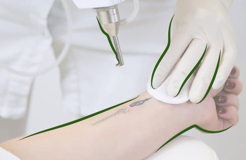 Тату с добавлением праха