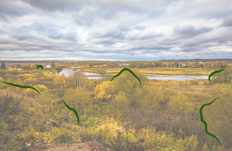 Как быть, если место погребения расположено в низине?
