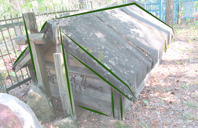 Теремок – архаичное сооружение на белорусском погосте