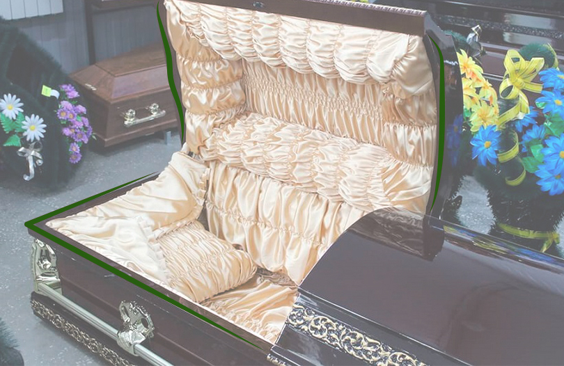 Способы отделки гроба: критерии выбора