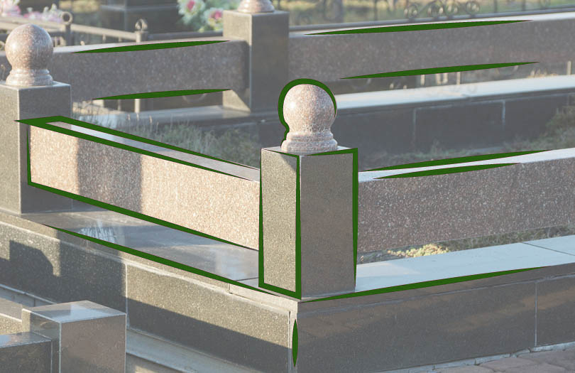 Частный бизнес: производство оградки для могил