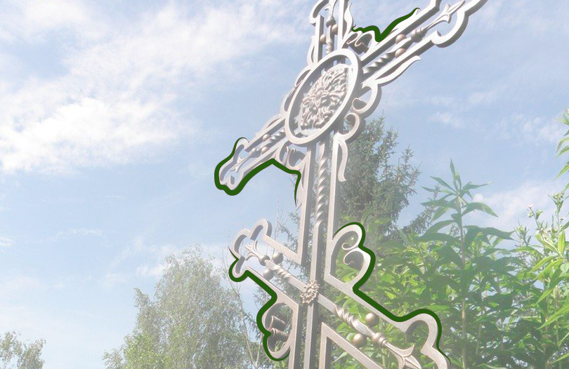 Металлический памятник: методы реставрации