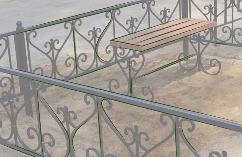 Оградки на могилы