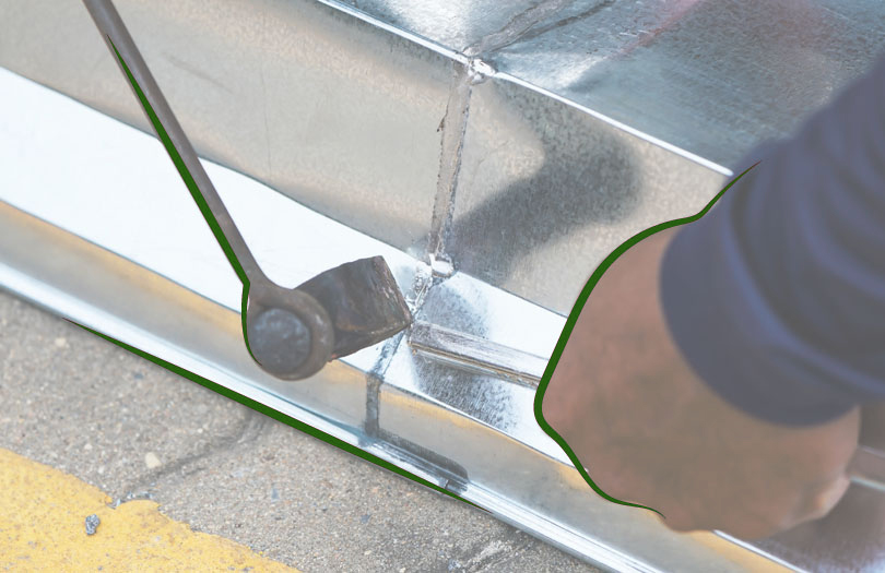 Запаивание цинкового гроба