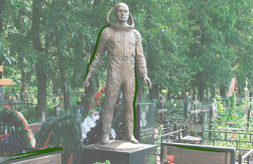 Знаменитые могилы на Останкинском кладбище Москвы