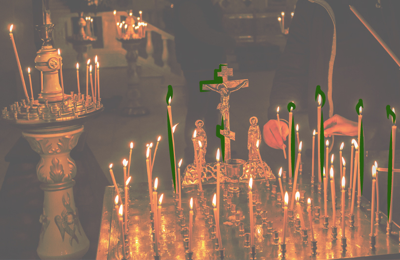 Молитвы до похорон и после