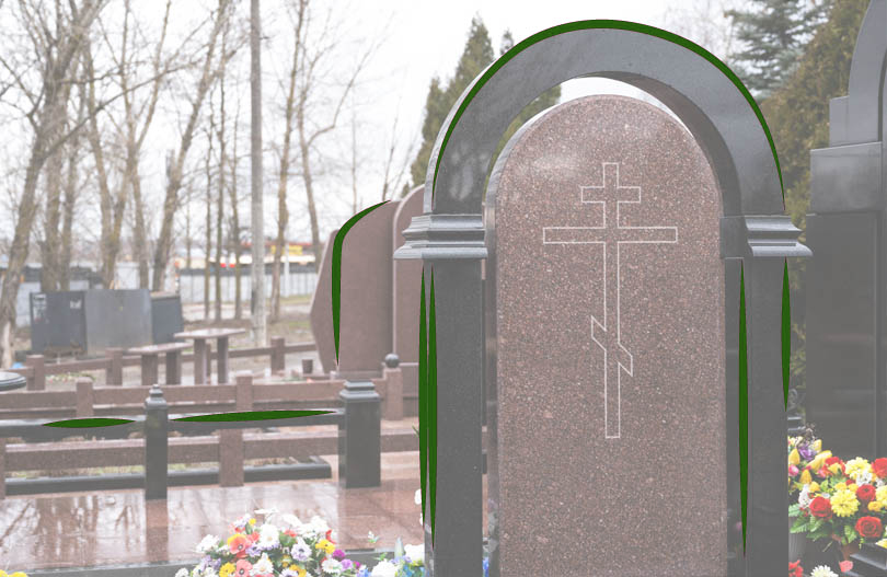 Мемориальный комплекс на могилу