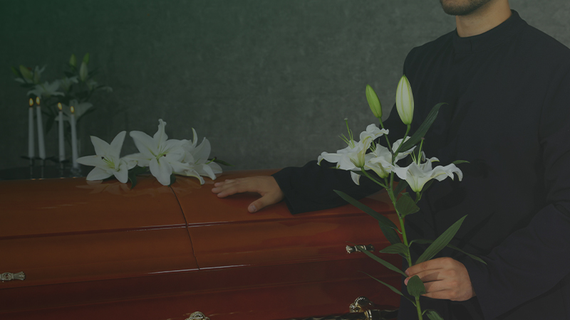 Прощание с умершим в Минске