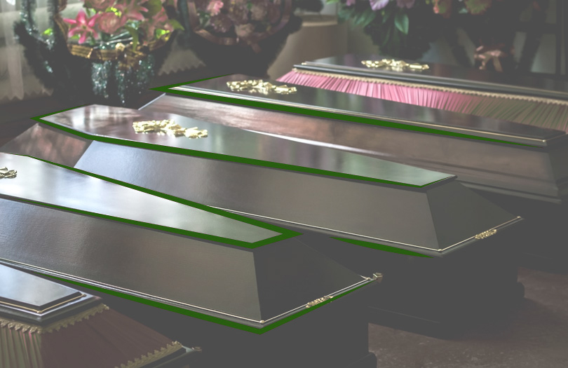 Цветовая гамма гроба: традиции и символика