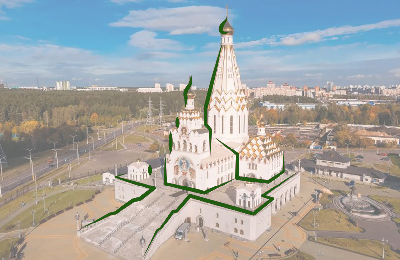 Во Всехсвятский храм-памятник привезена земля из России