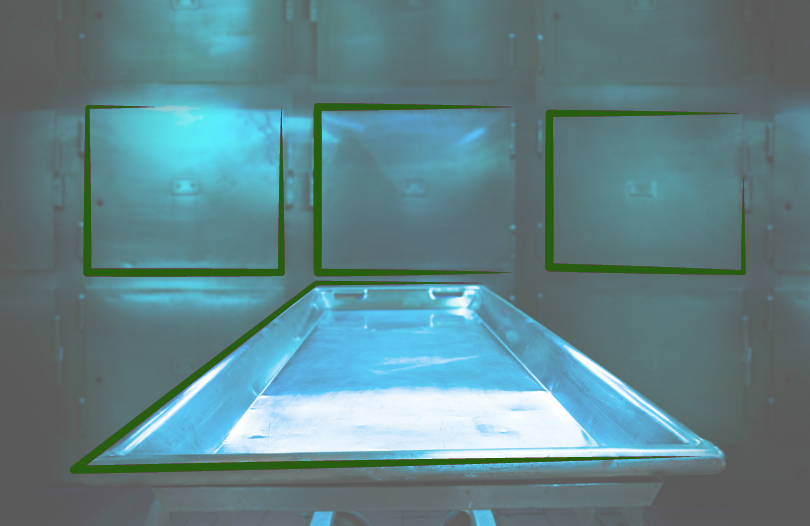 Поиск человека в морге