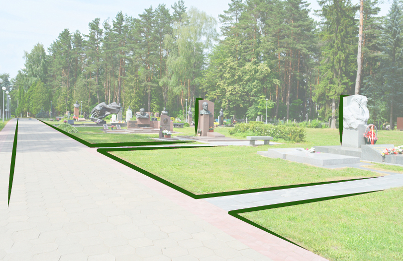 Групповые погребения в Минске на Восточном кладбище