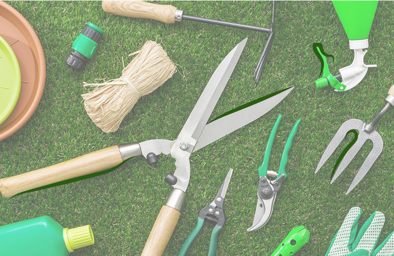 Инвентарь для ухода за могилой