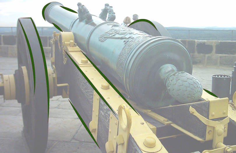 Лафет на похоронах