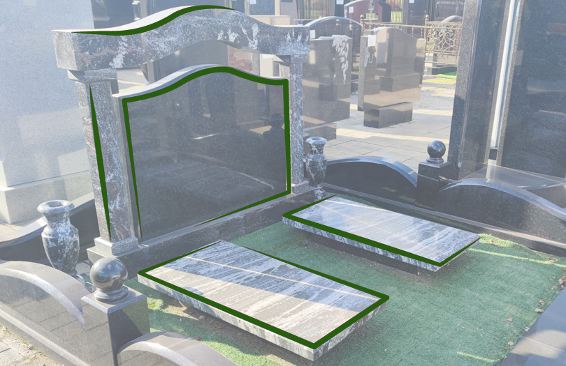 Благоустройство участка на кладбище – варианты оформления