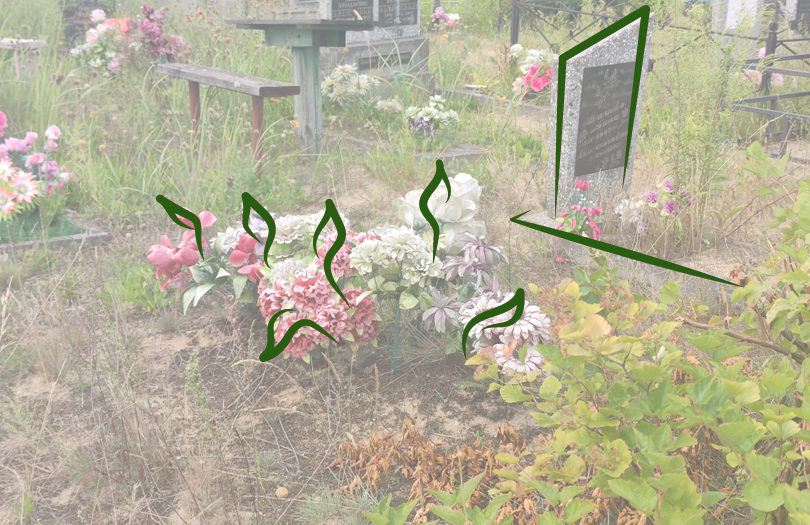 Как избавиться от сорной травы на кладбище