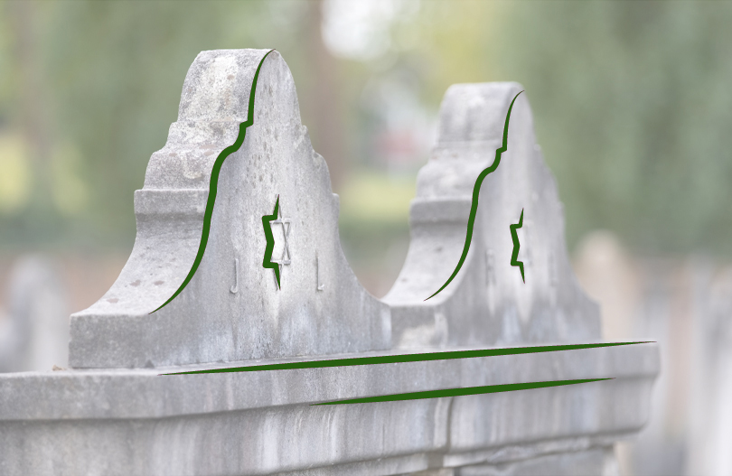 Применение конфессиональной символики на кладбище