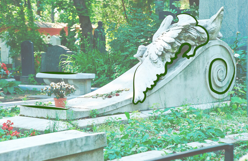 Новодевичье кладбище в Москве