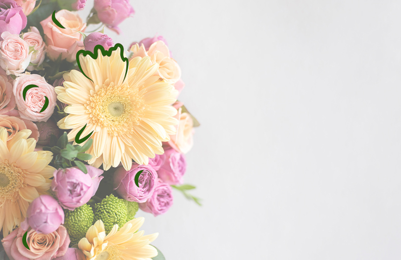 Выбор цветов для проведения кремации