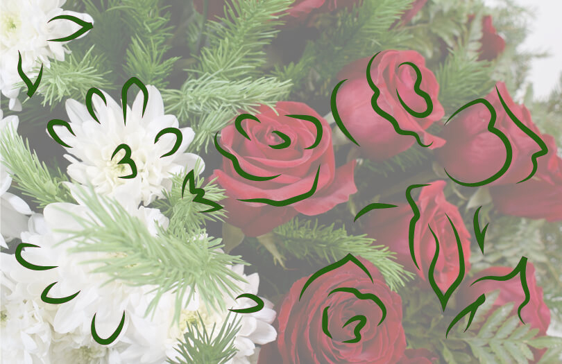 Как выбрать венок для похорон 