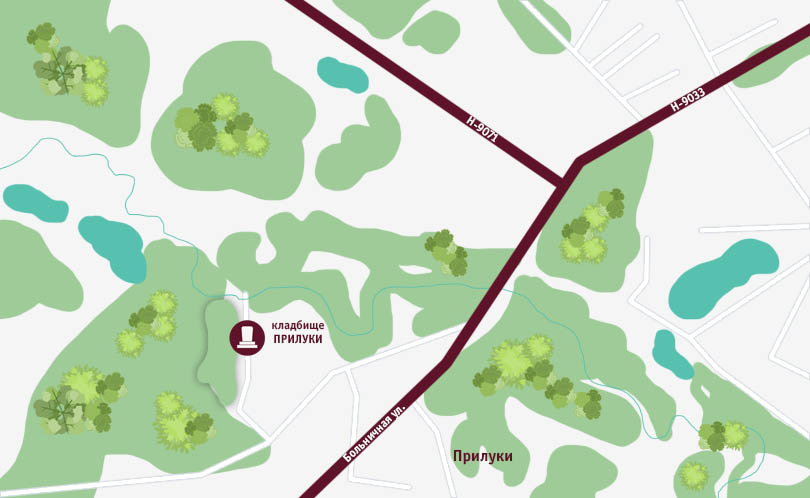 Кладбище Прилуки в Минской области