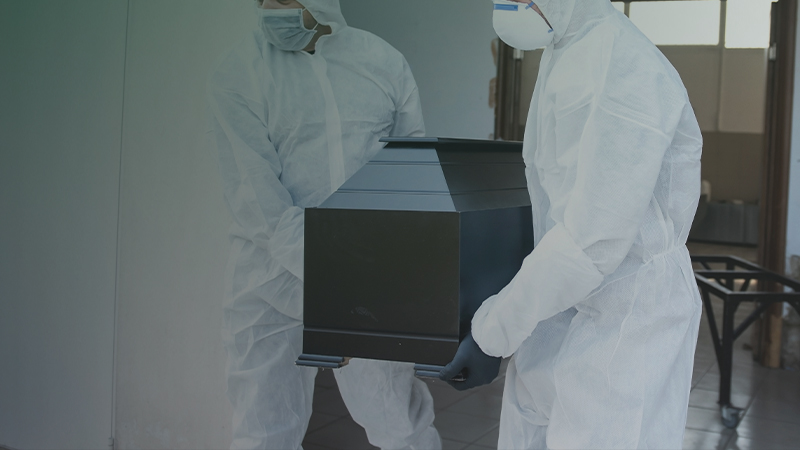 Эксгумация тела в Минске