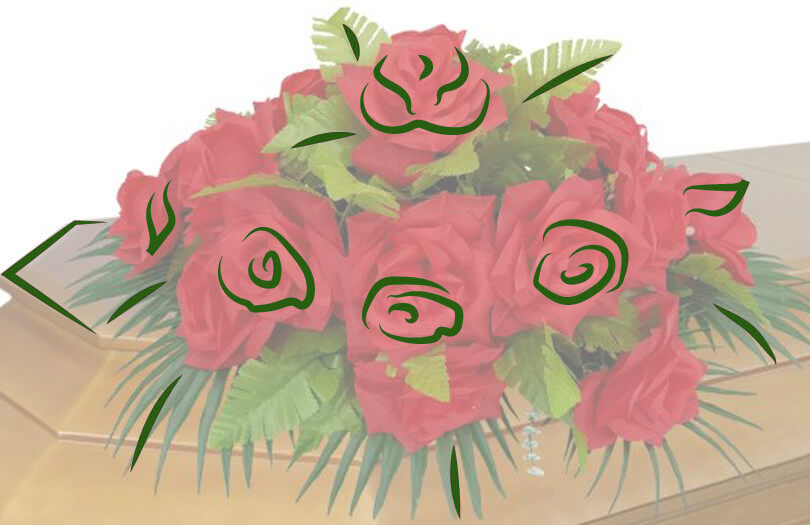 Внешнее оформление гроба