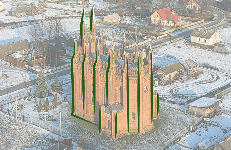 Храм у могилы в Сарье, построенный во имя любви